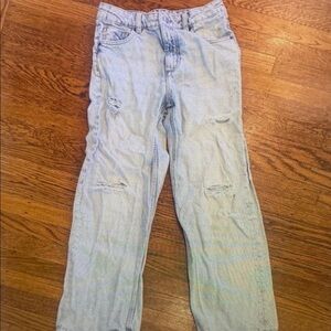 Kids Light Blue Distressed Jeans